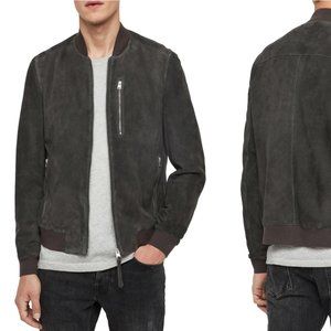 Kemble Suede Bomber Jacket